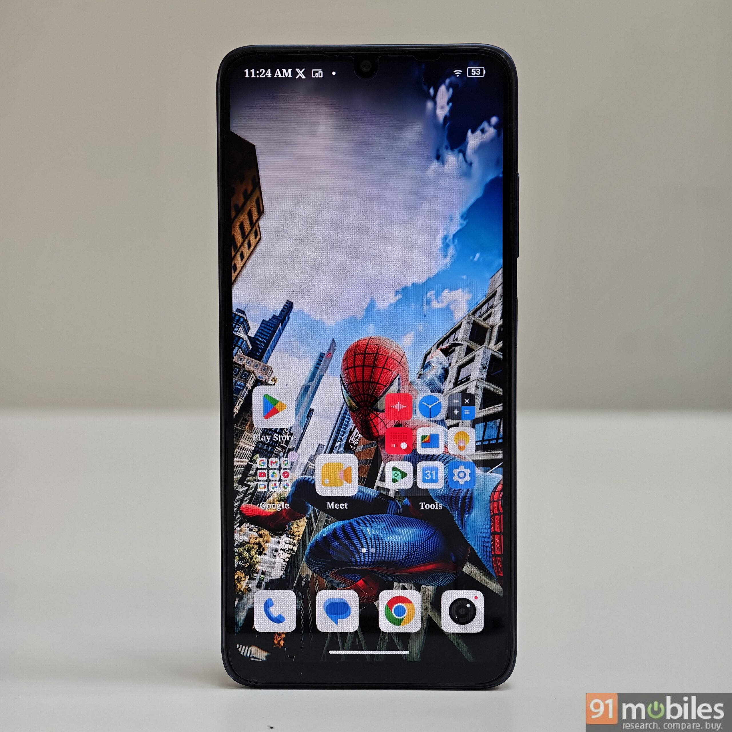 lava virat V1 5G display