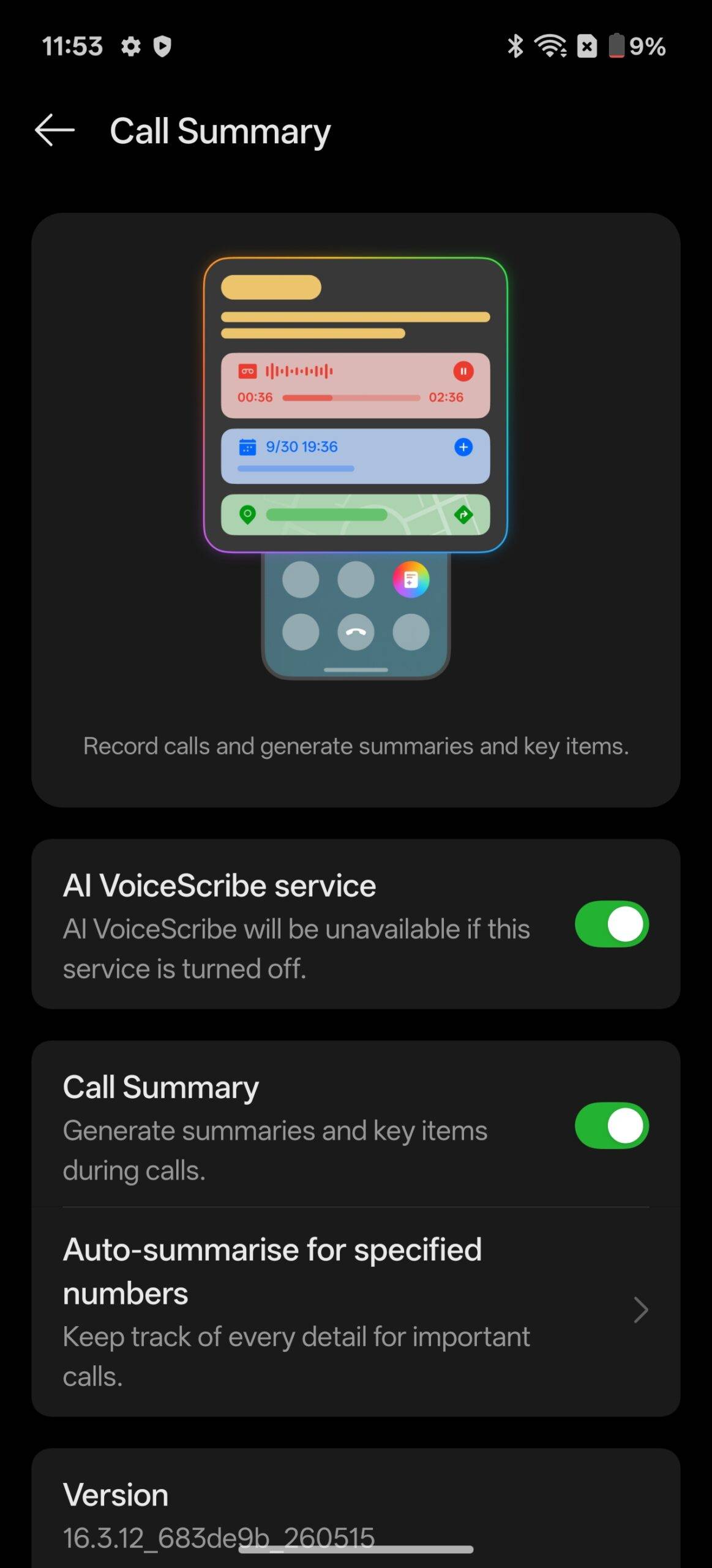 AI translate on OnePlus Phone