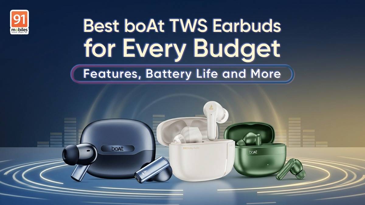 Best boAt TWS Earbuds for Every Budget: Features, Battery Life and More