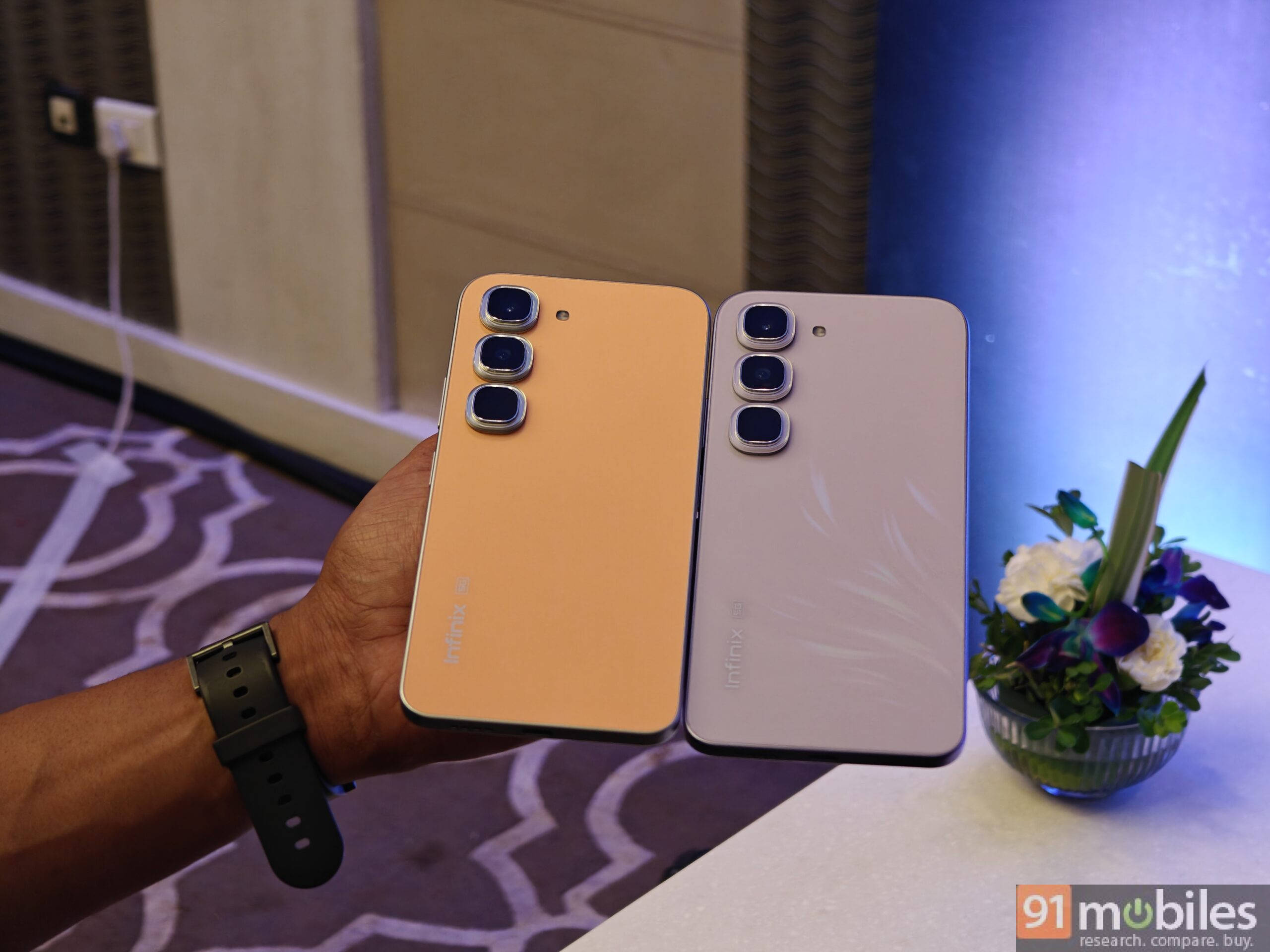 Infinix Hot 70 Pro launch photos