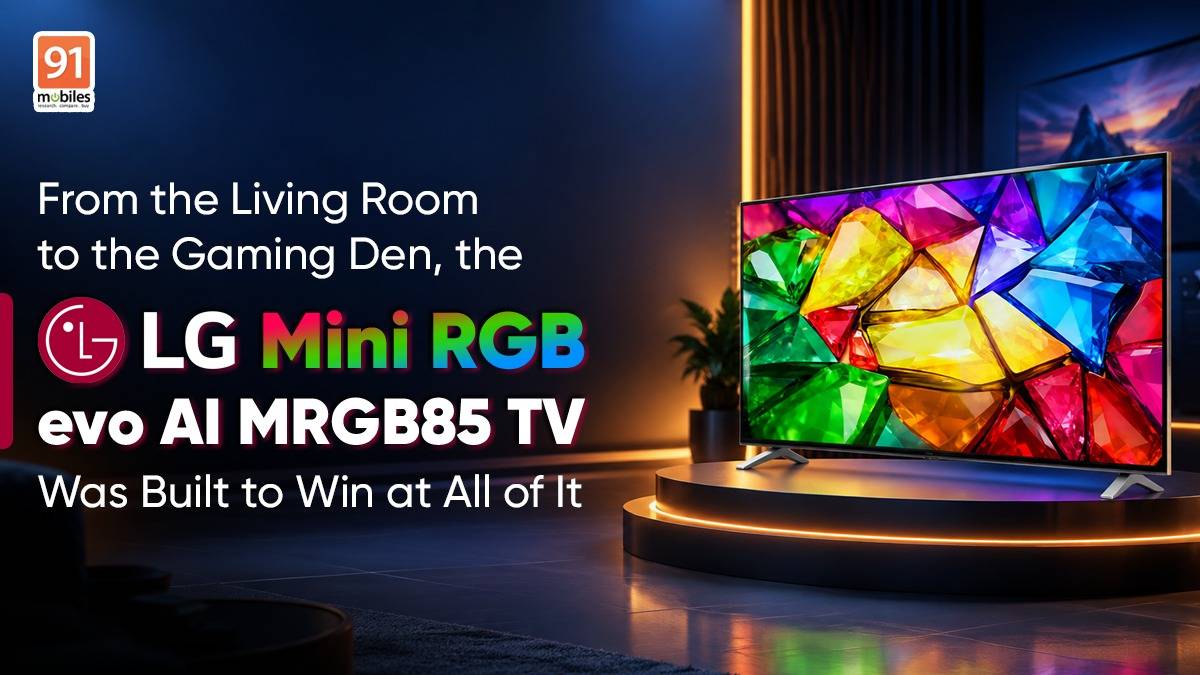 From the Living Room to the Gaming Den, the LG Mini RGB evo AI MRGB85 TV Was Built to Win at All of It