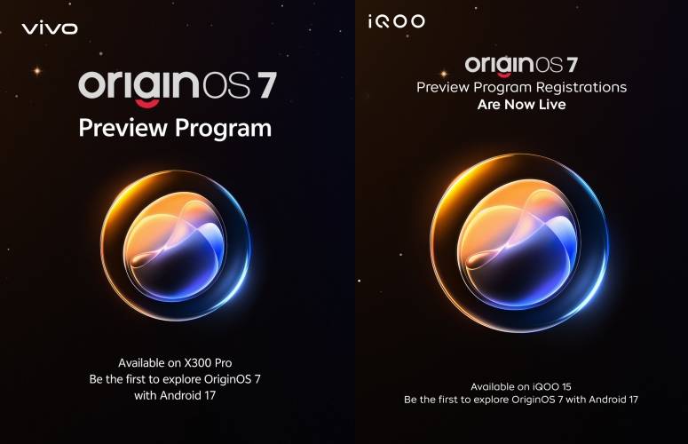 OriginOS 7 preview program Vivo iQOO