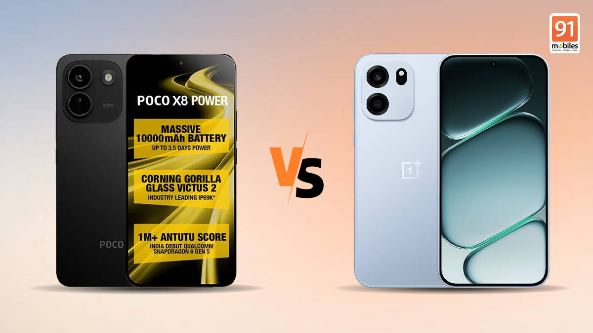 POCO X8 Power vs OnePlus Nord CE6: which is the better mid-ranger under Rs 40,000?