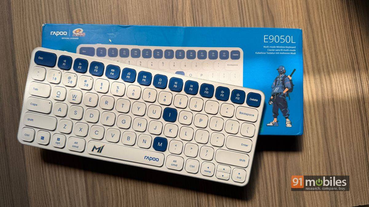 Rapoo E9050L Bluetooth Wireless Multi-Device Keyboard review: for productivity fiends