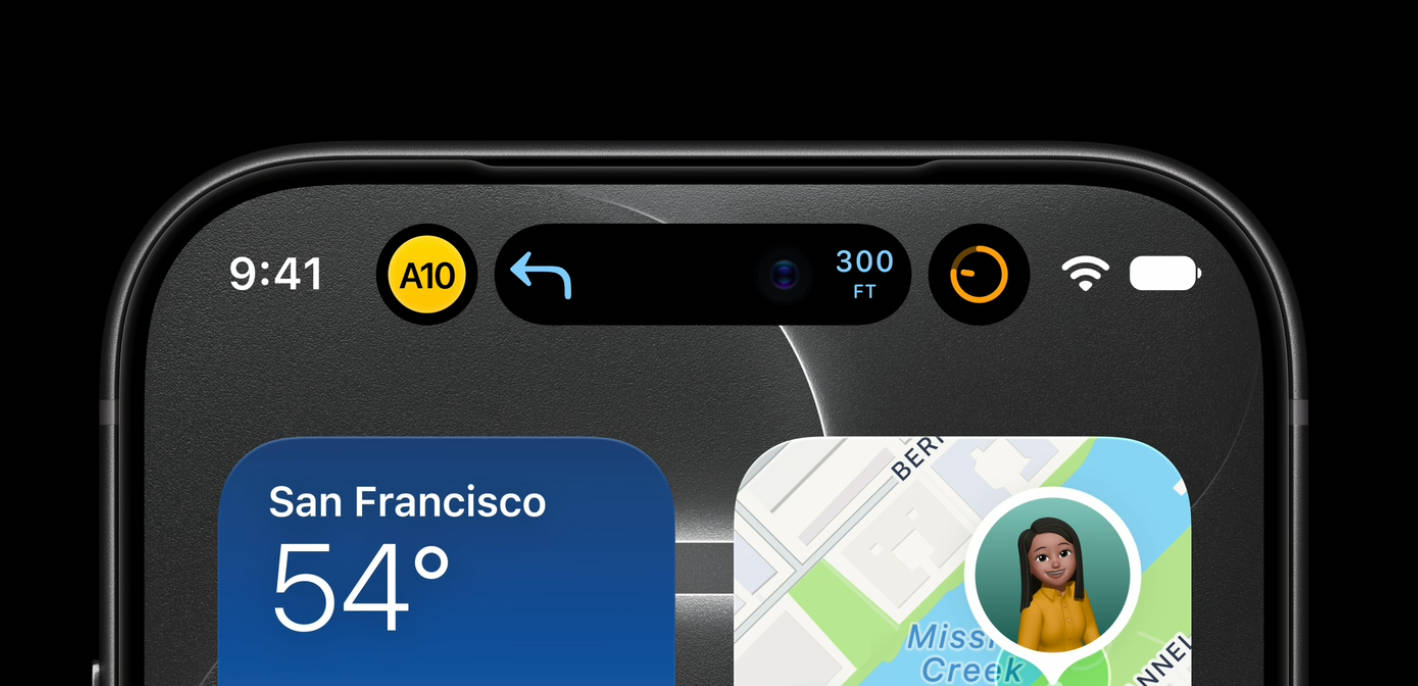 Three Live activities in Dynamic Island iOS 27