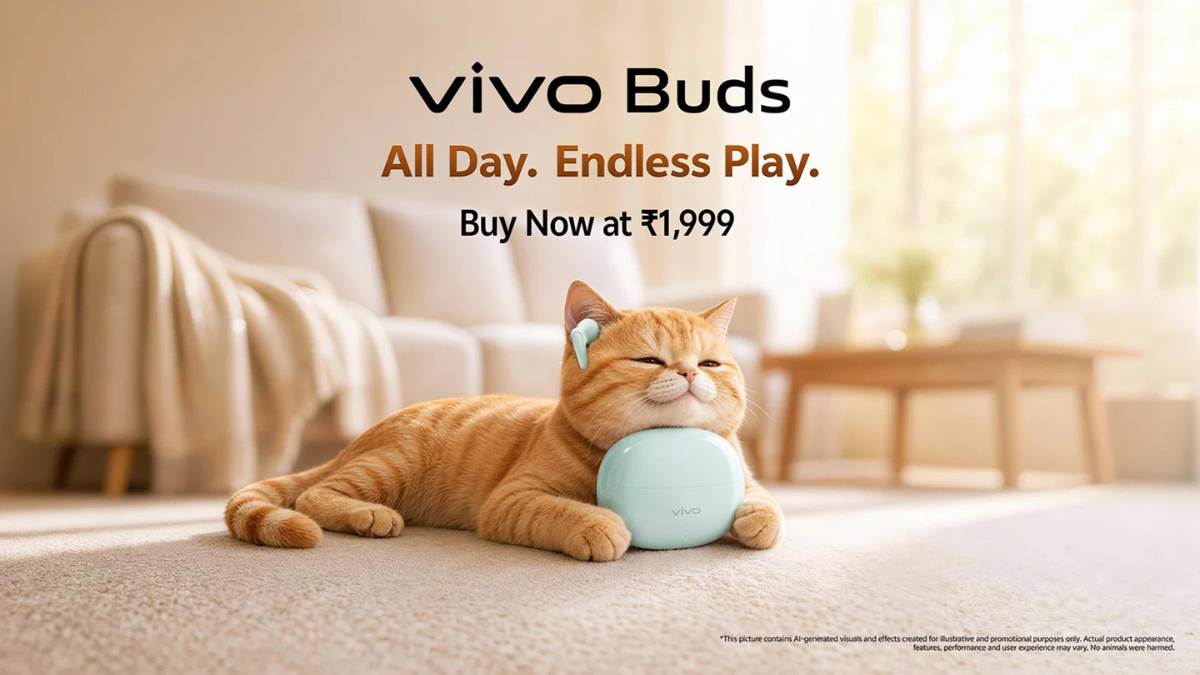 Vivo Buds launched at Rs 1,999 in India with Spatial Audio and a claimed 50-hour total battery life