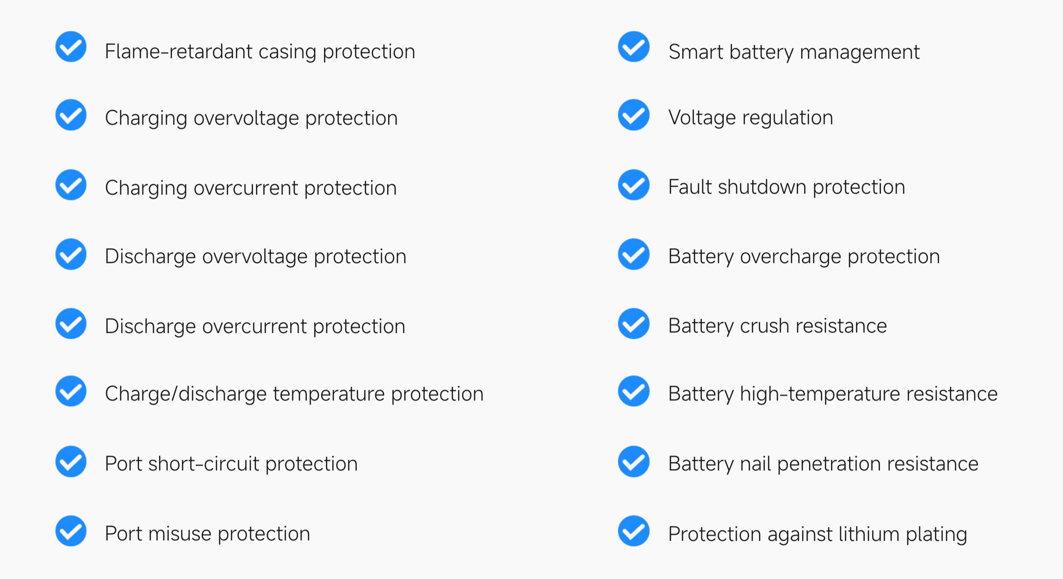 Xiaomi Magnetic Power Bank 10000mAh safety standards