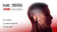 boAt CREST AI platform launched in India; available on select TWS earbuds Related Article