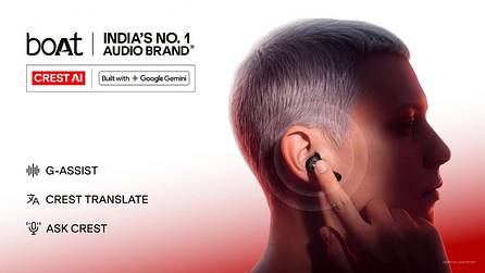 boAt CREST AI platform launched in India; available on select TWS earbuds