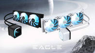GIGABYTE launches EAGLE 360 and EAGLE 360 ICE AIO liquid coolers in black and white for Intel and AMD platforms Related Article