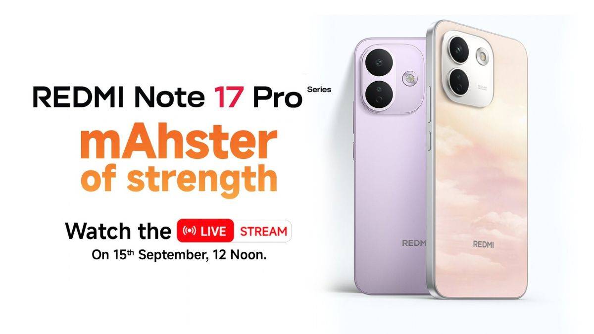 Redmi Note 17 Pro series launches in India today: how to watch the livestream