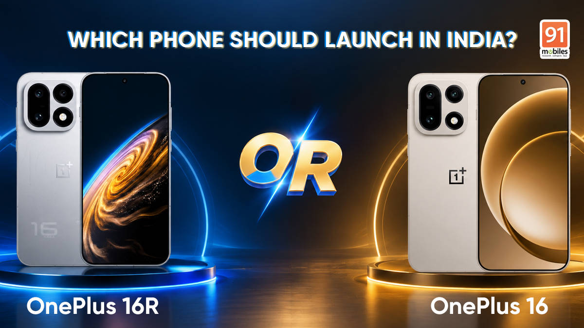 OnePlus 16 or OnePlus 16R: which of the two should OnePlus launch in India?