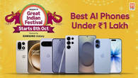 Best AI Phones Under ₹1 Lakh during Amazon Great Indian Festival 2026: Galaxy S25 Ultra vs iPhone 17, Pixel 11 and OnePlus 15 Related Article