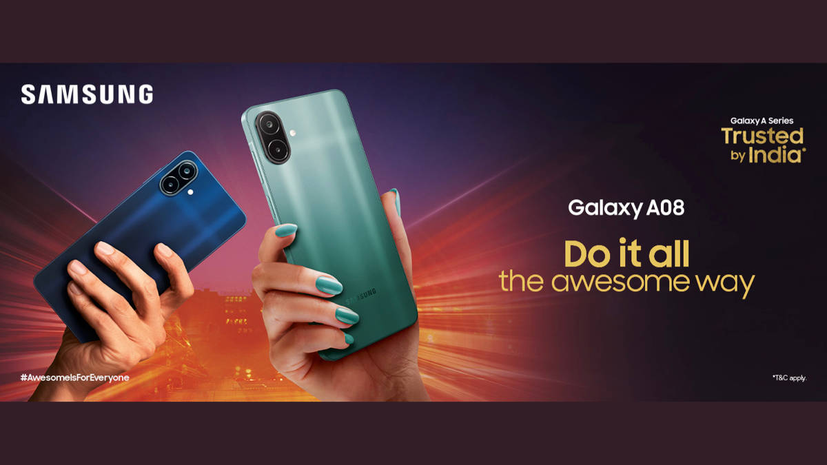 Samsung Galaxy A08 launches in India under Rs 20,000; Galaxy M08, F08 also listed with 6,000mAh batteries