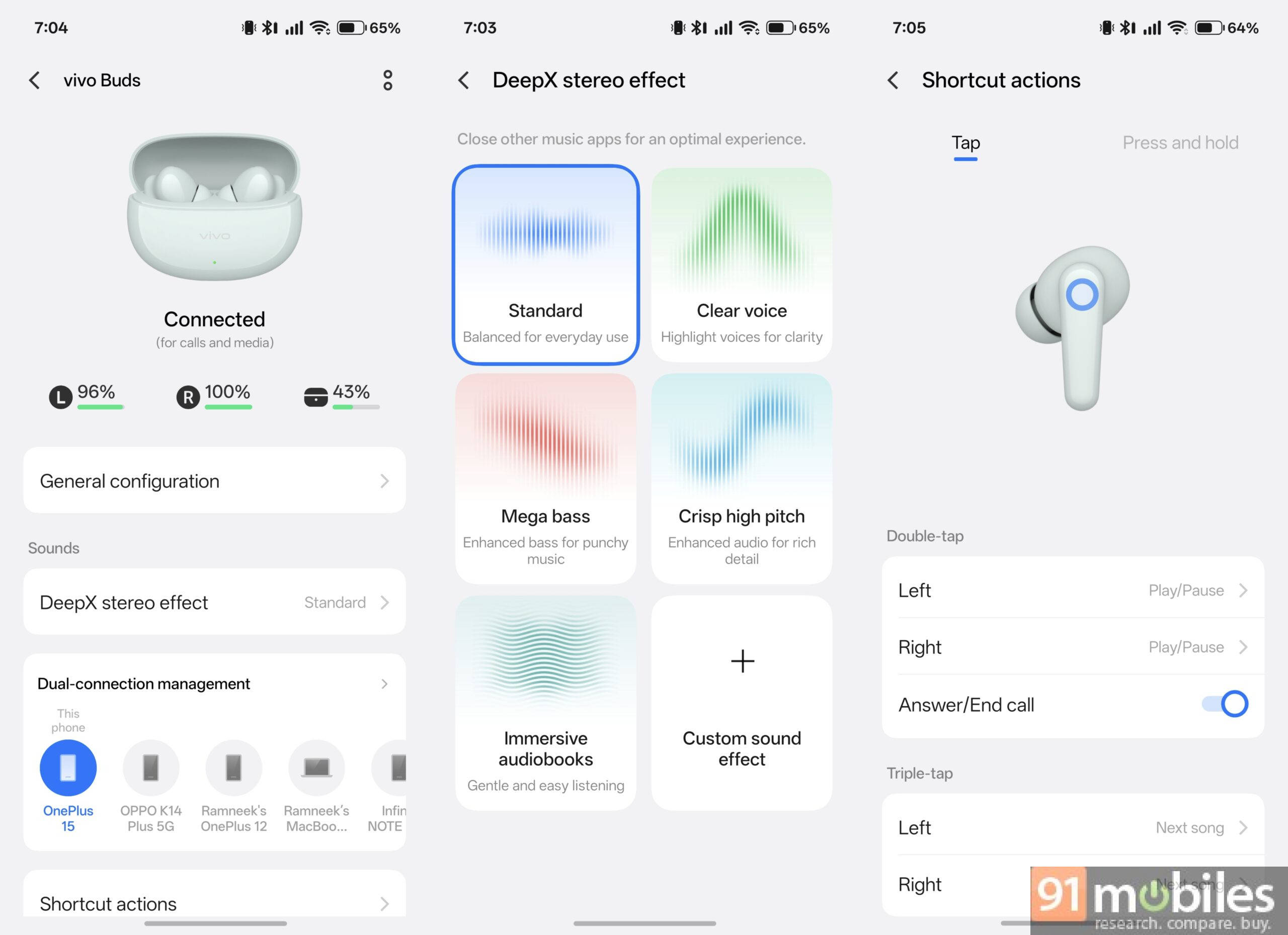 Vivo Buds vEarphones app