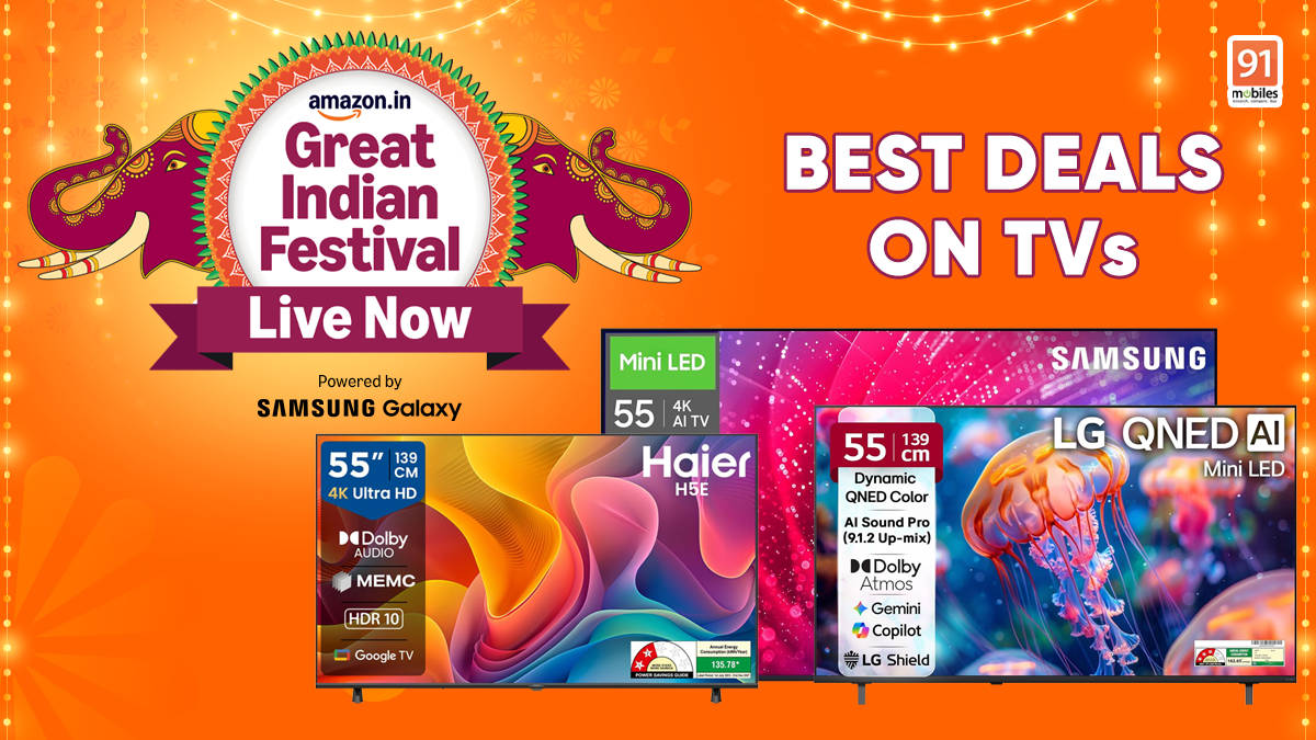 Amazon Great Indian Festival Sale 2026: Best deals on TVs